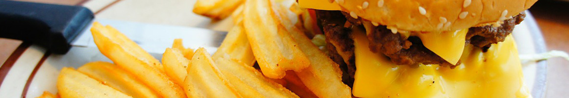 Eating American (Traditional) Burger at The Perk restaurant in Perkasie, PA.